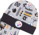 Steelers Sporty Grey Bib, Cap & Bodysuit Set 2