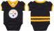 Steelers Ruffled Player Jersey Baby Bodysuit - 18 months only