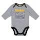 Steelers Black & Grey Longsleeve Onesie--2 Pack 1