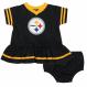 Steelers Player Jersey Baby Dress & Diaper Cover Set 2