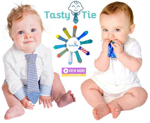 Tasty Tie Baby Teething Tie