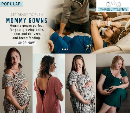 Hospital Delivery Gowns — Figure 8 Moms