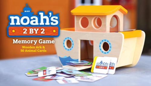 Noah's 2 By 2 Memory Game & Ark