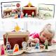The Christmas Star From Afar - Wooden Navity Set, Book & Game