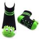 Boogie Toes Rattle Baby Socks - Frankenstein Halloween Socks